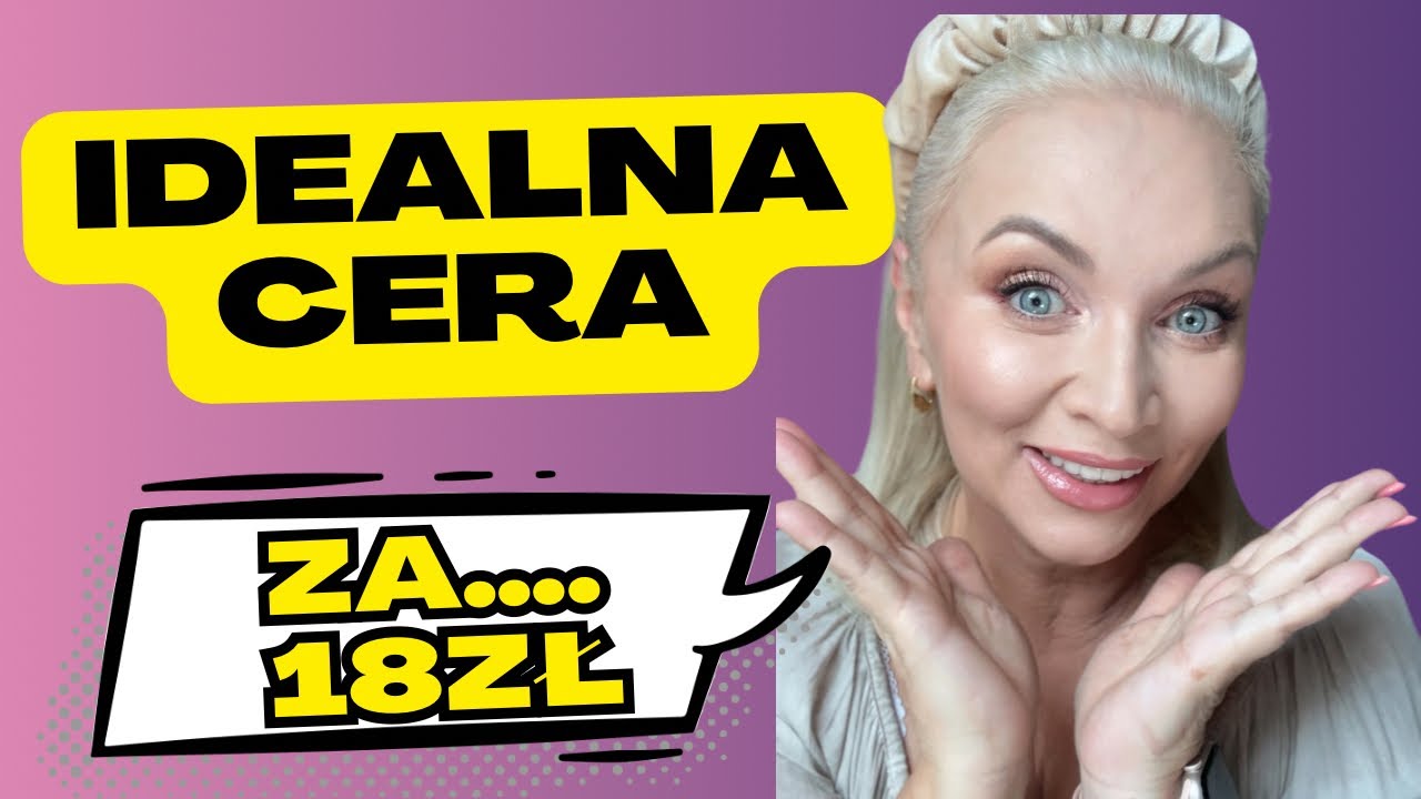 Najlepszy podklad nawilżający za 18zł 🤩 Prosty makijaż palcami 😱