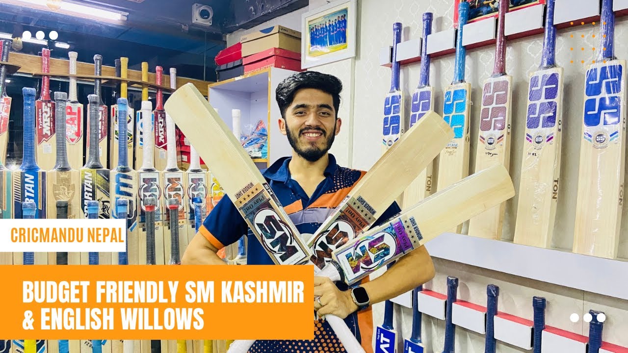 Budget Friendly SM Kashmir And English Willows || Budget Friendly Willows || Cricmandu Nepal