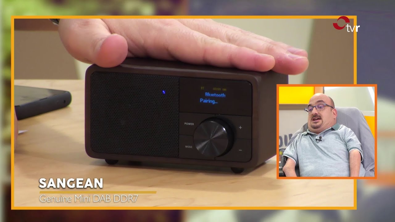 Una radio moderna, con toque clásico - Sangean Genuine Mini DAB DDR 7