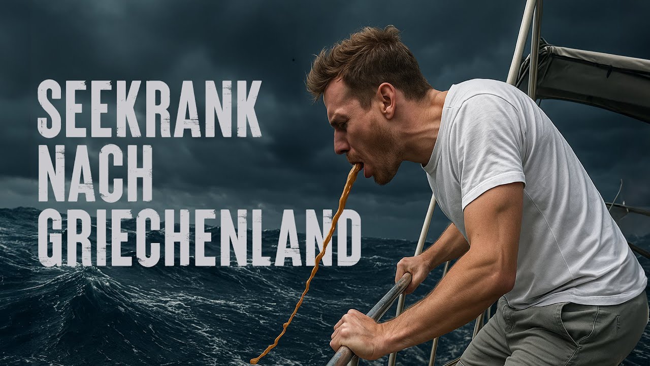 Abbruch !!! Mein Bruder ist Seekrank.  280 SM nach Griechenland.