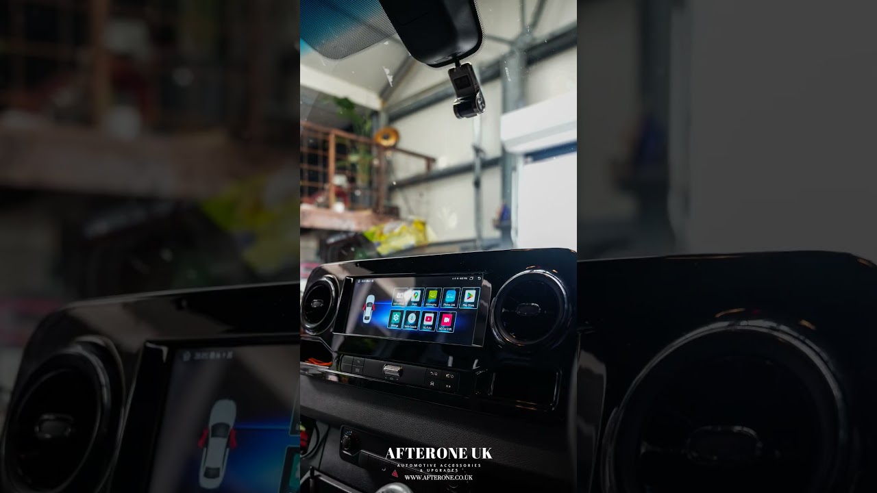 Mercedes Sprinter Screen Upgrade with Carplay and Android Auto - Afterone UK #sprinter #mercedes