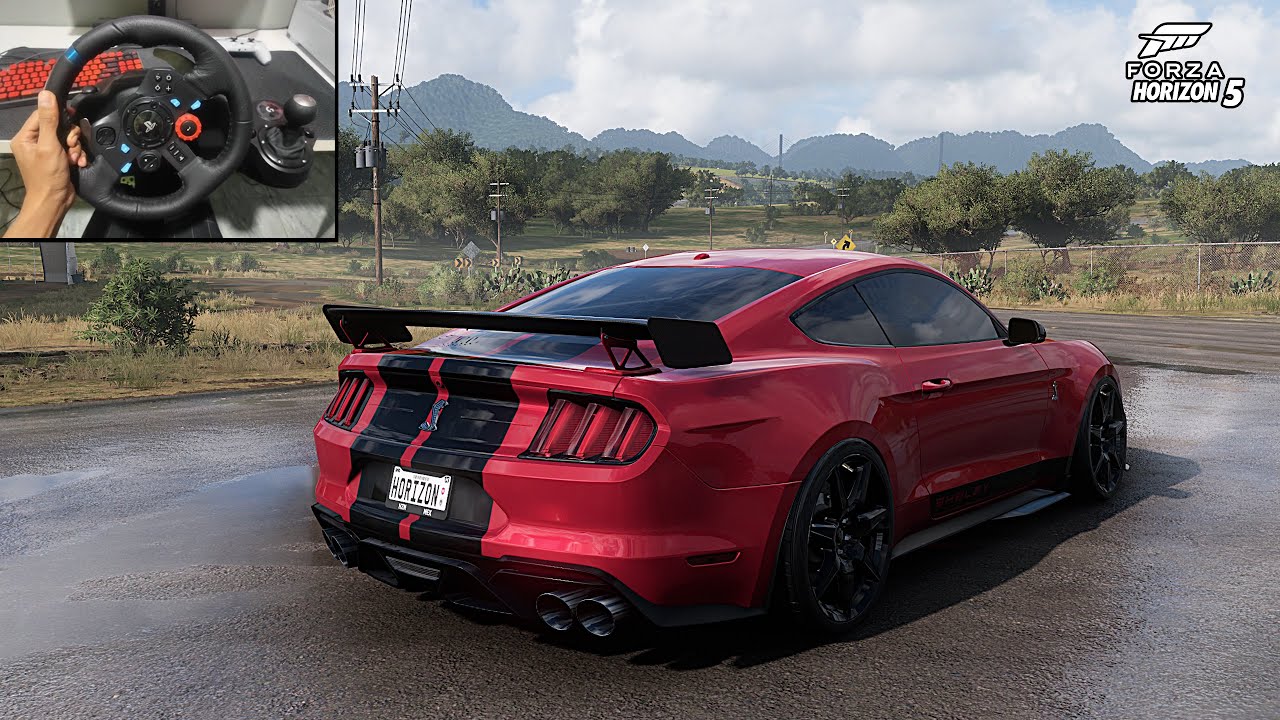 1307HP Ford Mustang Shelby GT500 - Forza Horizon 5 - Logitech G29