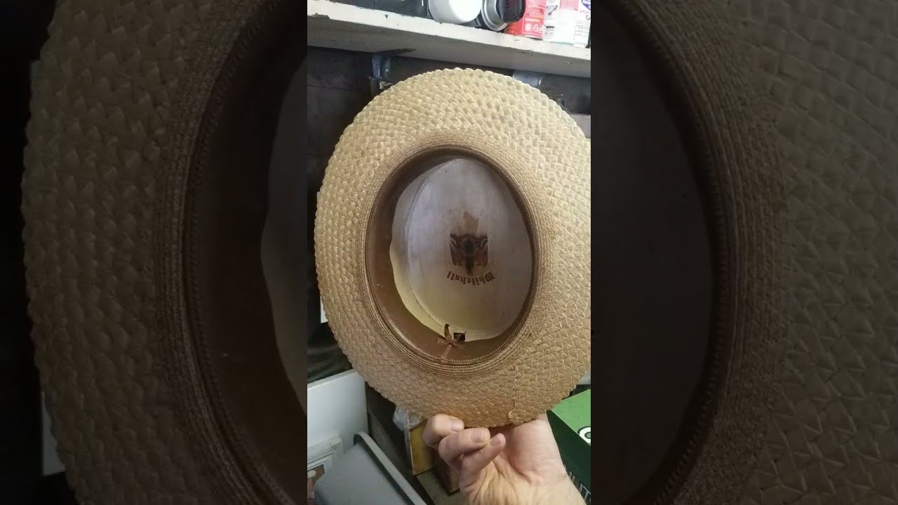 1920s boater hat