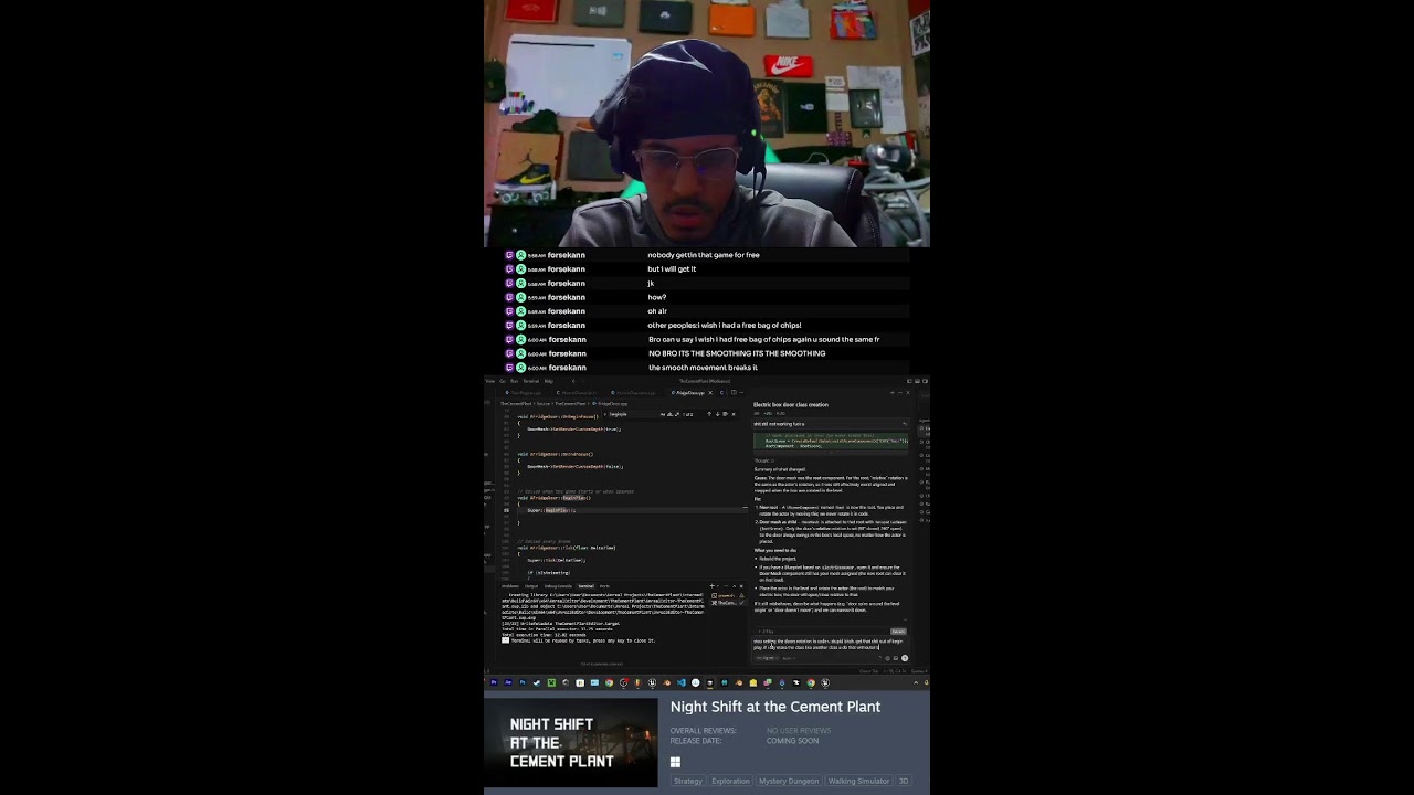 Polishing SFX, character, and hiding system Unreal Engine 5