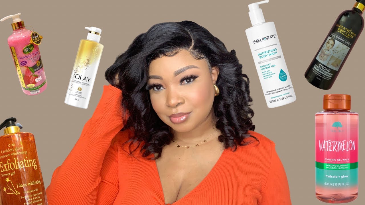 Gel douche de l’effet bb glow a l’éclaircissement / de l’éclaircissement au teint blanchissant