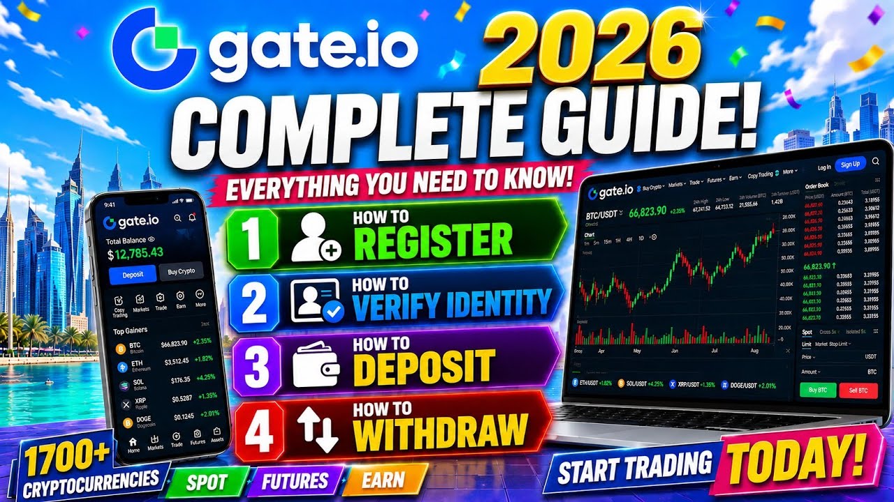 How to Create and Verify Your Gate.io Account on Mobile Full Guide Gateio Kyc 2025
