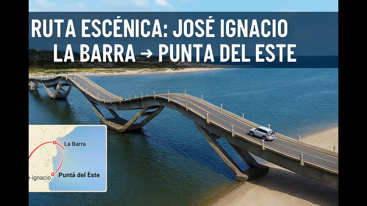 De José Ignacio a Punta del Este: Ruta Escénica por La Barra y su Puente Ondulado