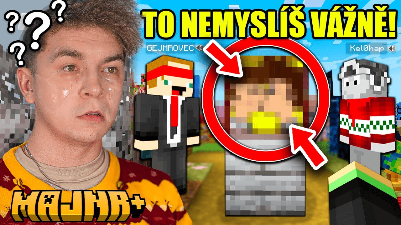 TOHLE JSEM NEMĚL DĚLAT na Majnr+ serveru… co jsem provedl ?