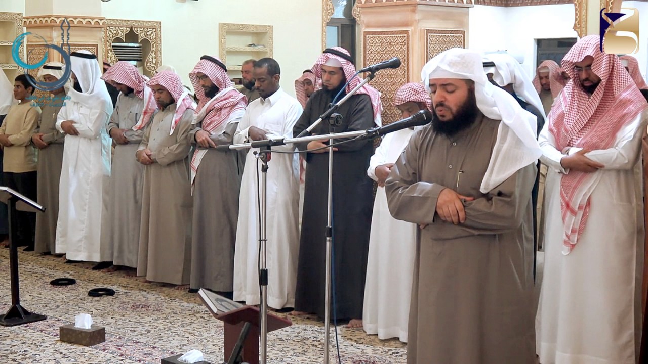 تلاوة جميله للقارئ وديع اليمني من سورة الجمعة في جامع علي بن ابي طالب بالطرف