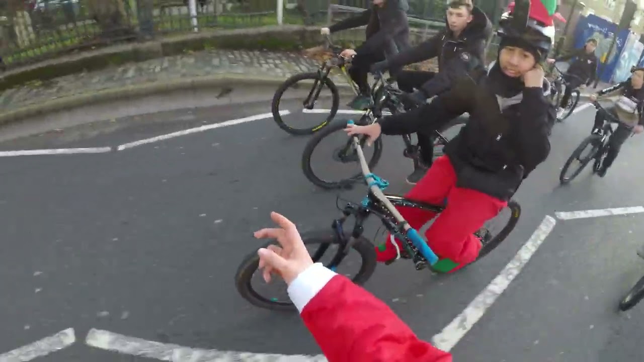 bike stormz Christmas ride out enjoy.