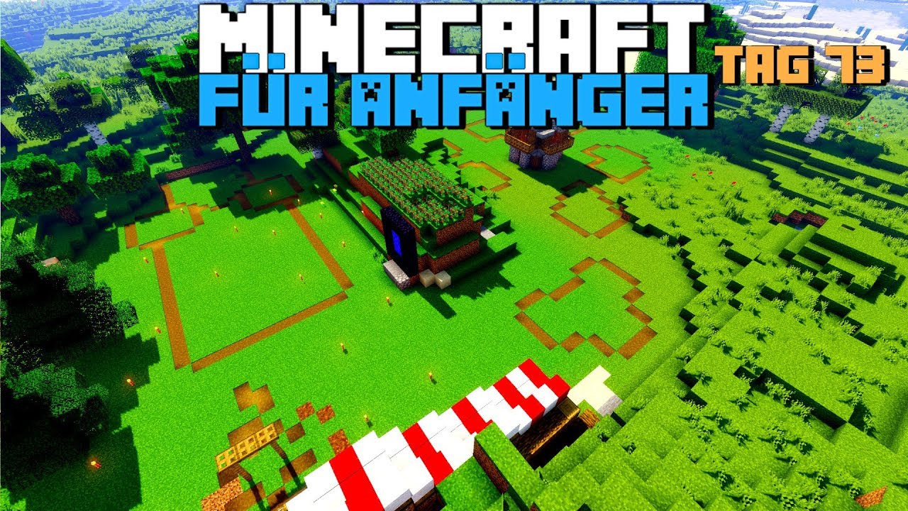 Wie baut man ein Dorf in Minecraft 1.14 | Minecraft für Anfänger Tag 73