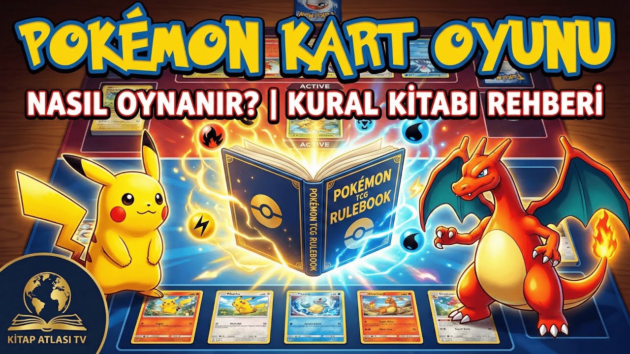 Pokémon Kart Oyunu (TCG) Nasıl Oynanır? | (Başlangıç Rehberi)