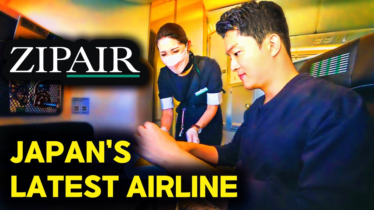 Japan&rsquo;s AMAZING Latest Airline | ZIPAIR 787 Business Class