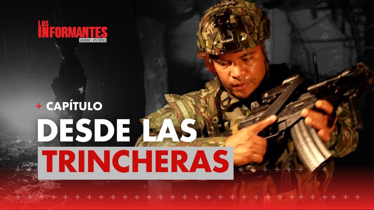 Equipo de Los Informantes vivió en carne propia el peligro de estar en una trinchera en El Plateado