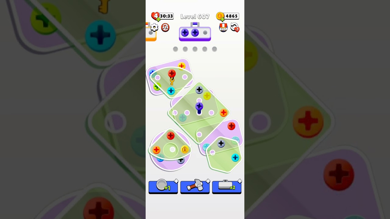 Screw Jam Level 607