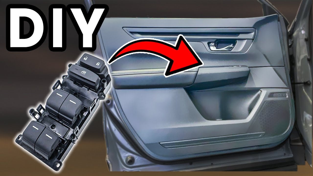 DIY 2023-2026 Honda CR-V Window Switch Replacement | How To Replace Honda CR-V Window Switch