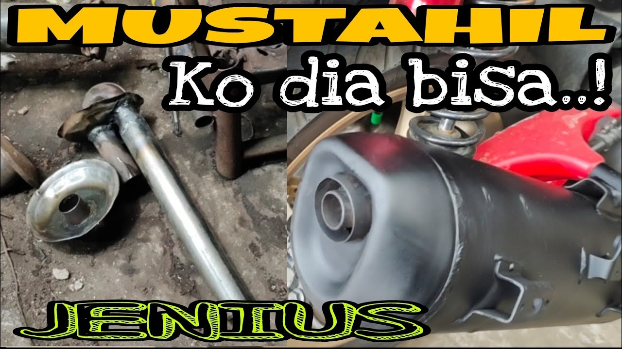 MEMBUAT SUARA KNALPOT YAMAHA NMAX BOBOK DI BALIKIN STANDAR KARYA LOGIKA BENGKEL SKR RACING EXHAUST