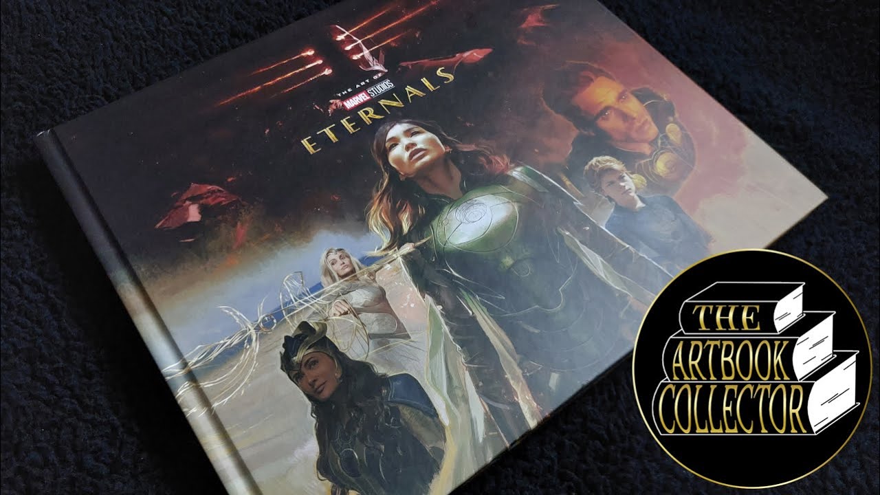 Marvel Studios' Eternals: The Art Of The Movie - Book Flip Through