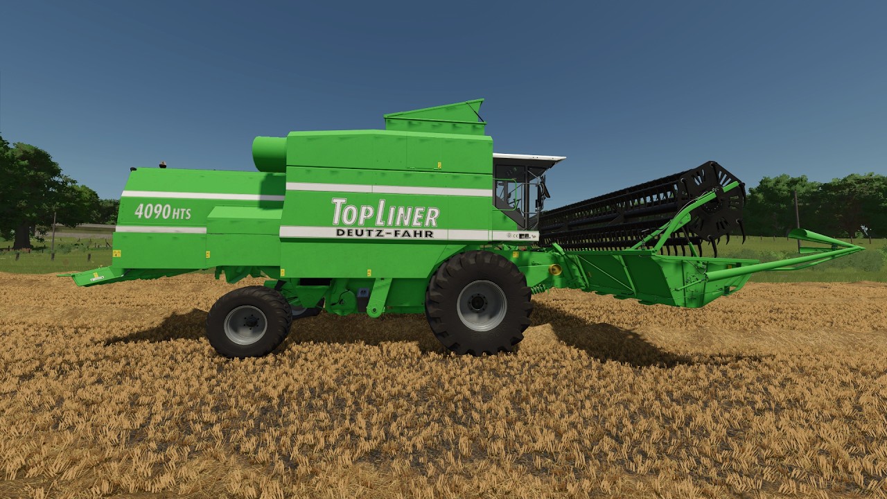 Farming Simulator 25 &ndash; Wheat Harvest on Pichonni&egrave;re Valley (Head Tracking, No Commentary)