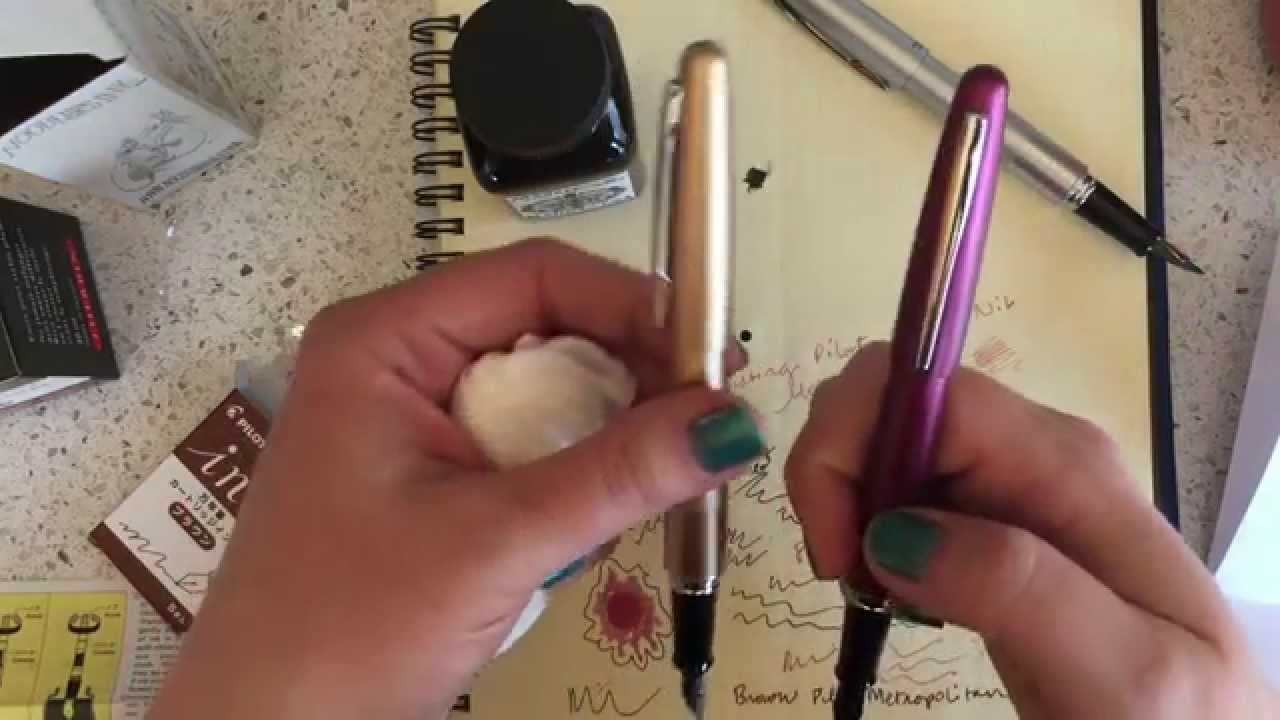 Pilot Metropolitan vs Pilot Cocoon Fountain Pens