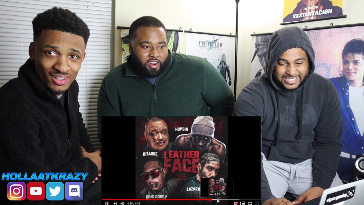 LEATHER FACE - BIZARRE, HOPSIN, YOUNG GORDY & LAZURAS | REACTION