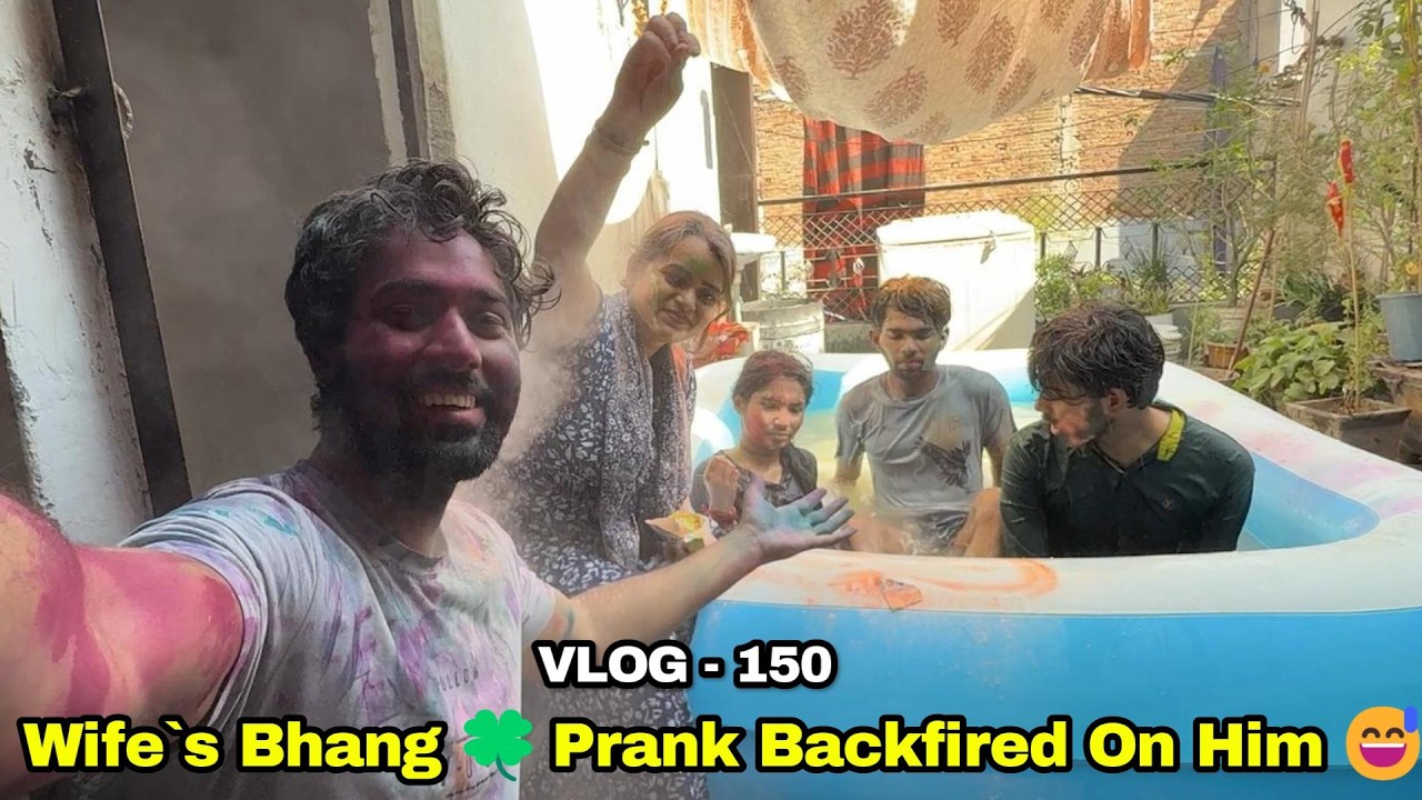 Apna Hi Bhaang☘️ Prank Pada Varsha Par Bhari😅  | Daily Vlog 150 | @SamChauhanvlogs