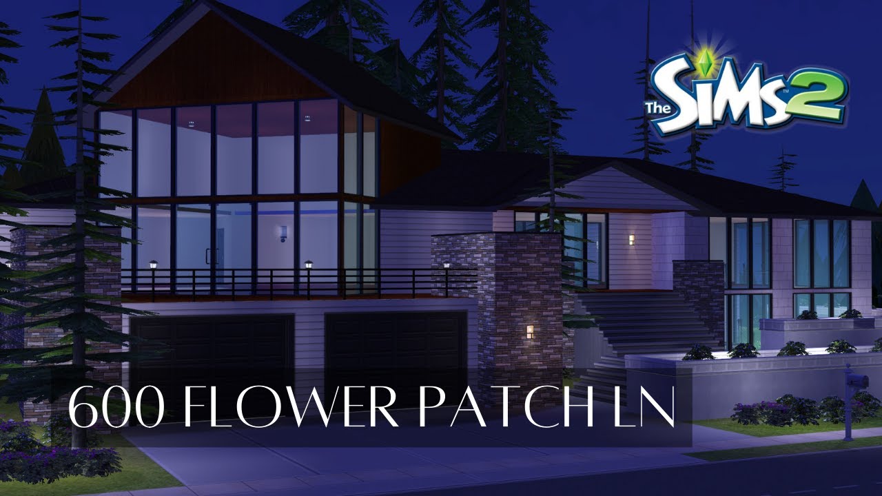 600 Flower Patch Ln: The Sims 2 Speed Build