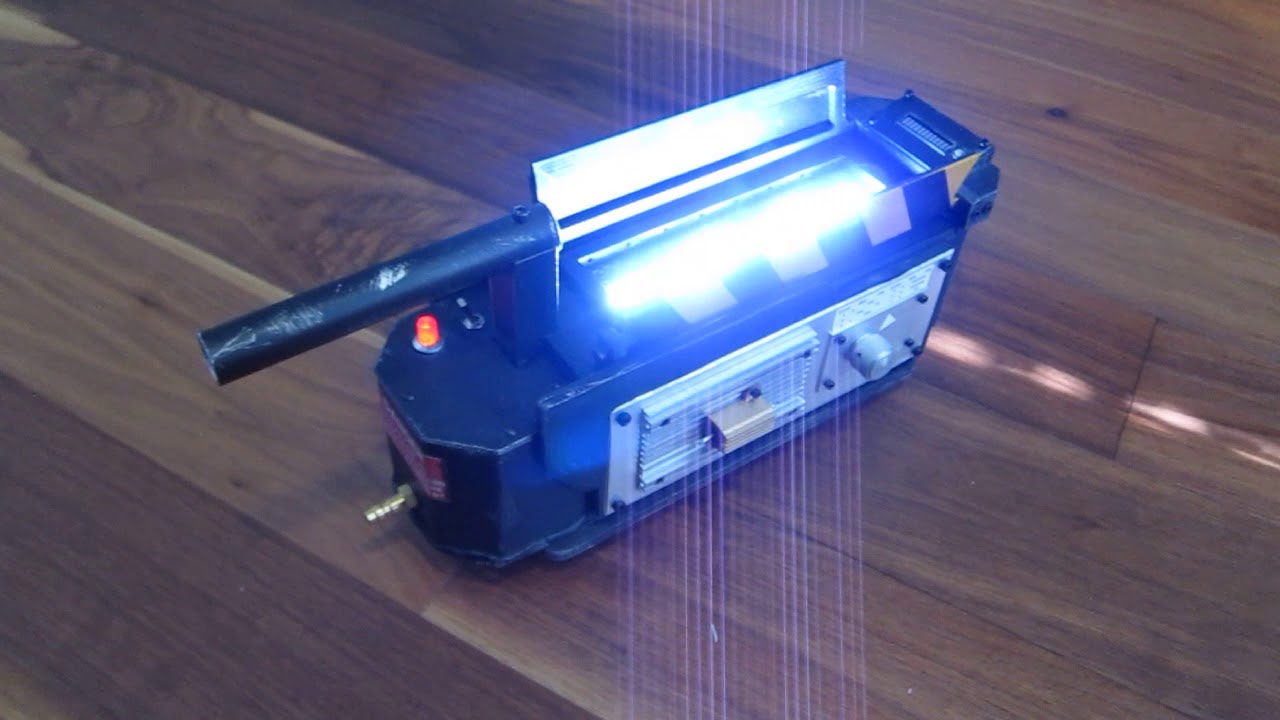 Fully functional 3D printed Ghost trap. My version of Count Spatula's plans