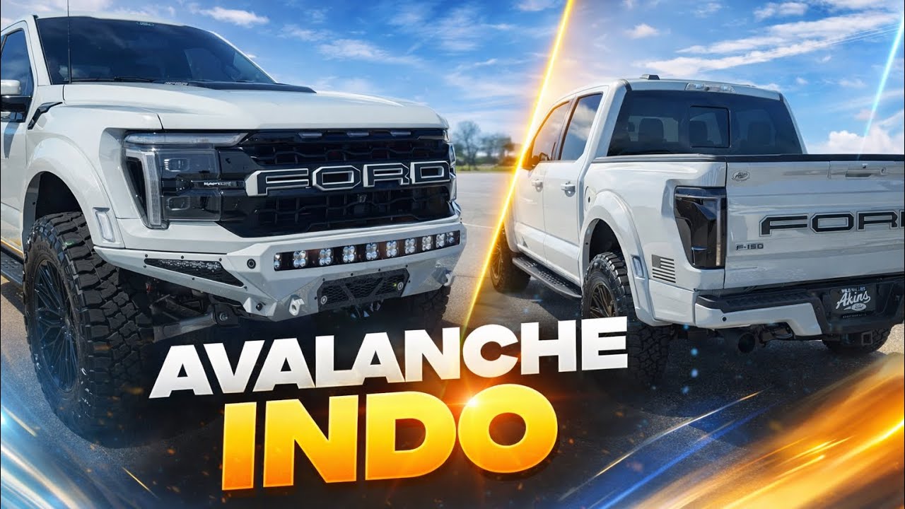 Обзор пикапа AVALANCHE 2026 Akins Ford Raptor INDO Edition Performance Truck