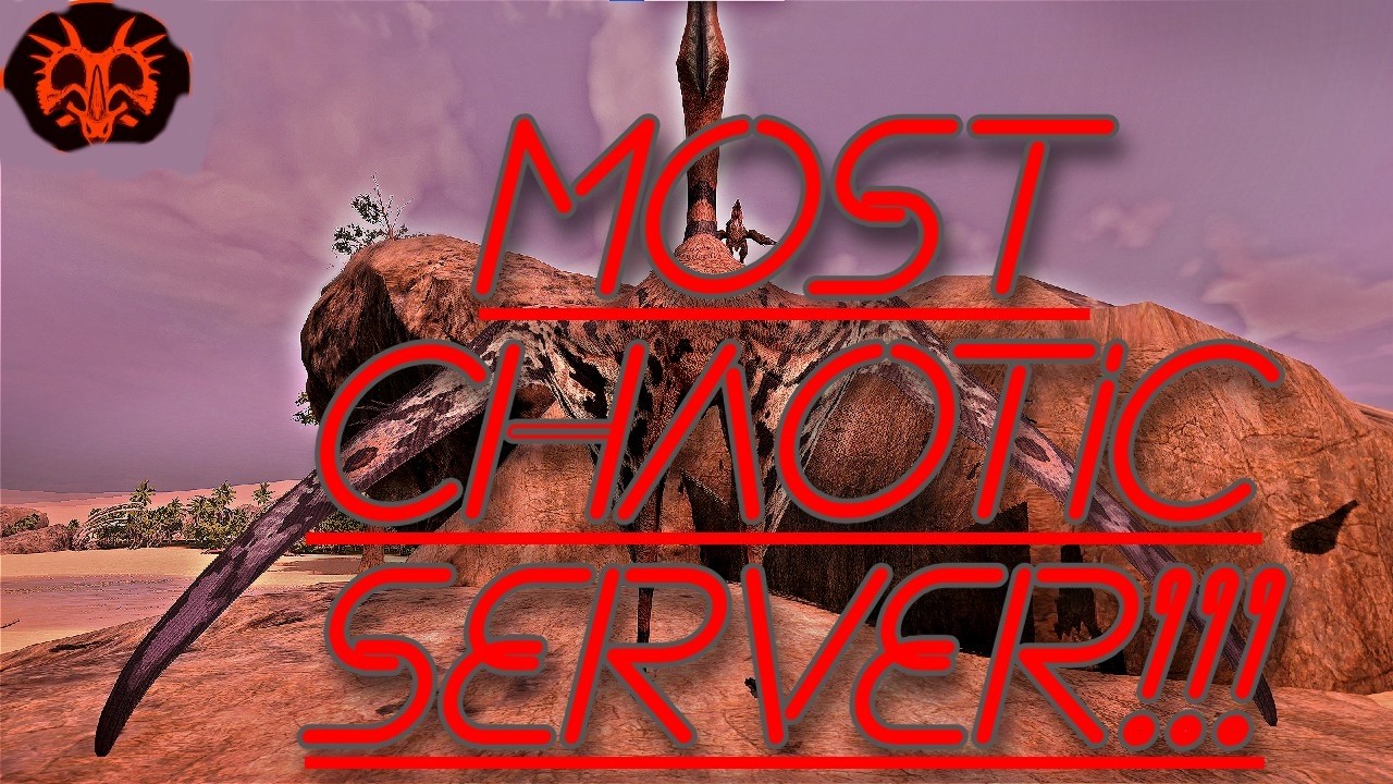 Playing the most chaotic server in path of titans
