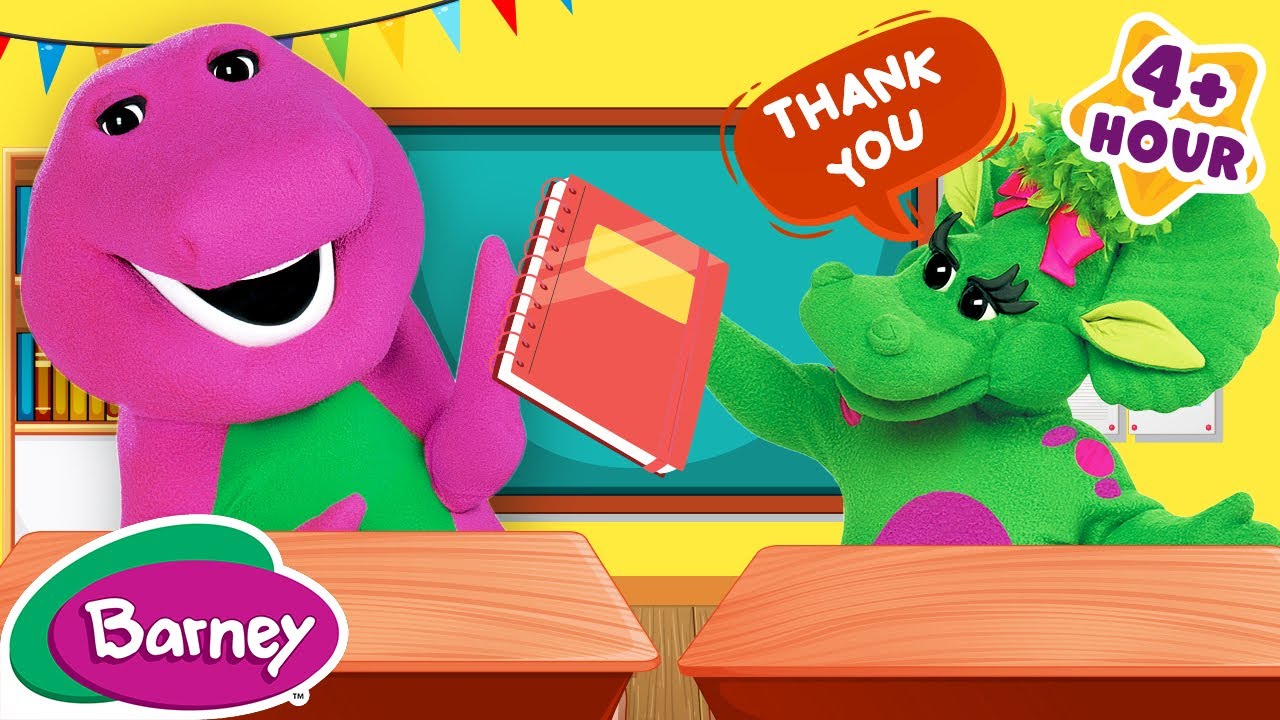 Good Habits with Good Friends! | NEW COMPILATION | Barney the Dinosaur