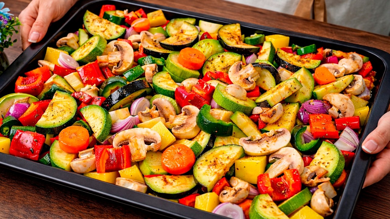 Warum kannte ich dieses Rezept vorher nicht? Sehr lecker und gesund! Gemüseauflauf