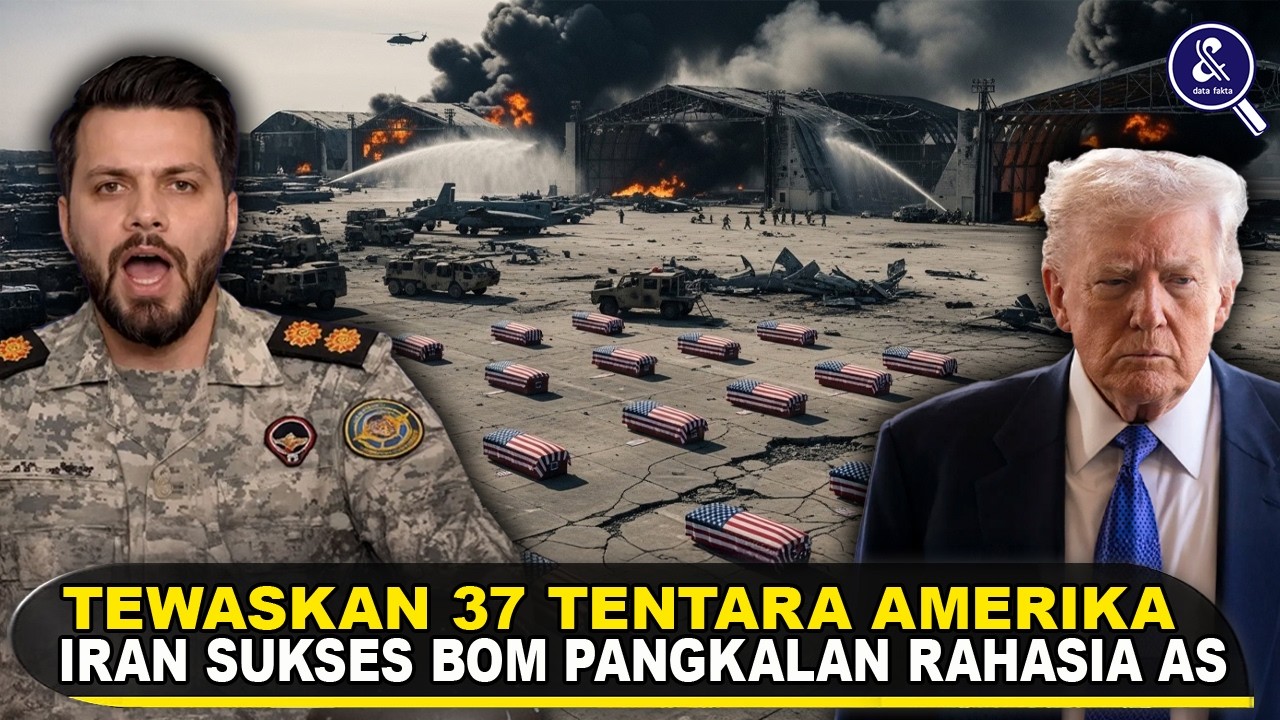 SERANGAN PALING MEMATIKAN? 37 Tentara AS Gugur, Setelah Rudal Iran Hantam Persembunyian AS di Dubai