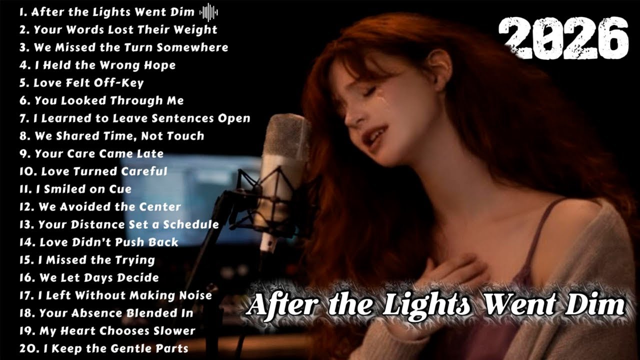 After the Lights Went Dim | Beautiful sad songs playlist | Relaxing music sad 2026 | Silent Alone