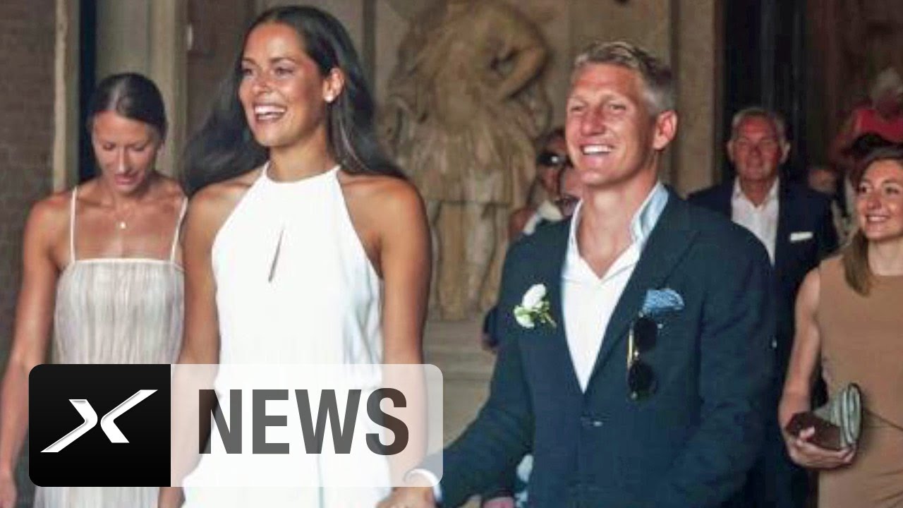 Traumhochzeit! Bastian Schweinsteiger und Ana Ivanovic heiraten in Venedig