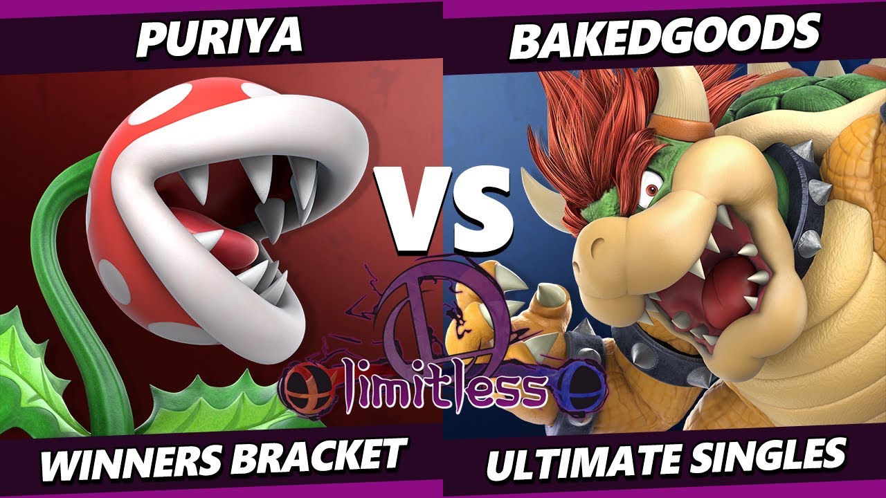 DAT Limitless 2 - Puriya (Piranha Plant) Vs. BakedGoods (Bowser) Smash Ultimate - SSBU