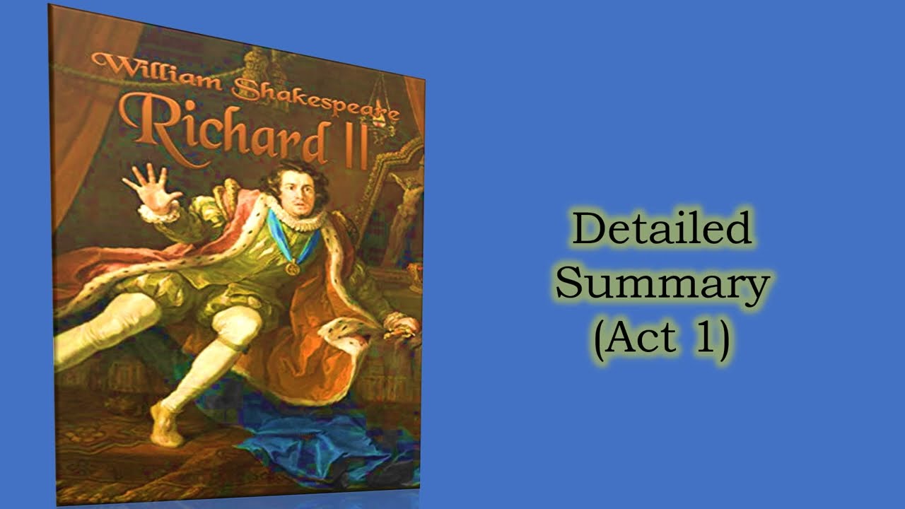 Richard II by Shakespeare summary (ACT 1) in Tamil  /TNTET/UGTRB/PGTRB/NET/SET