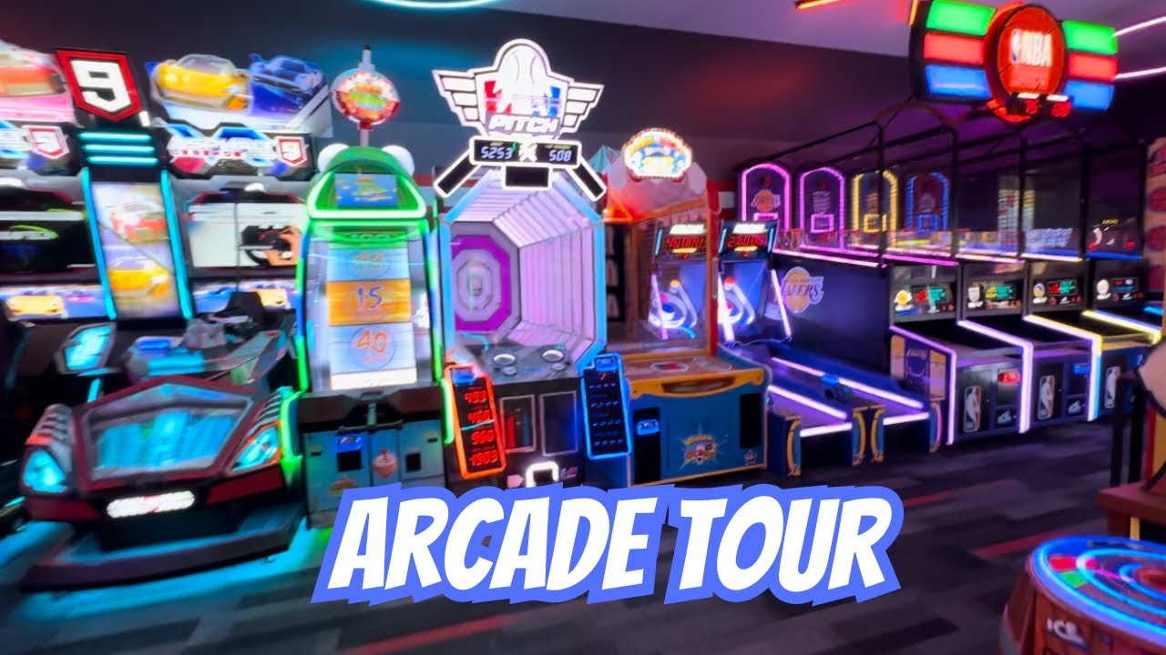 Ultimate Arcade Tour! Lucky Strike (Bowlero) Moorpark, CA #arcade