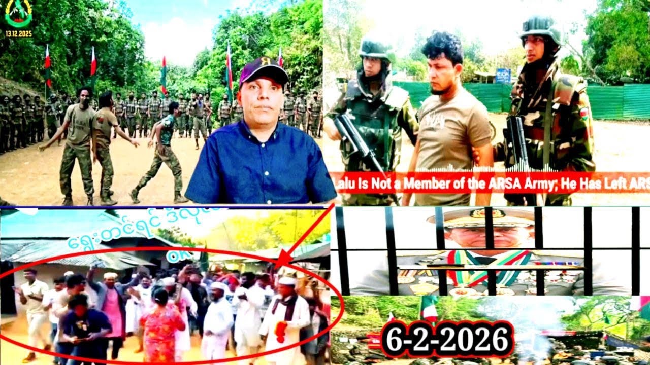 6 February 2026 Rohingya Breaking News In Arkan Situations Kingdom of Arkan Tv Live Stream
