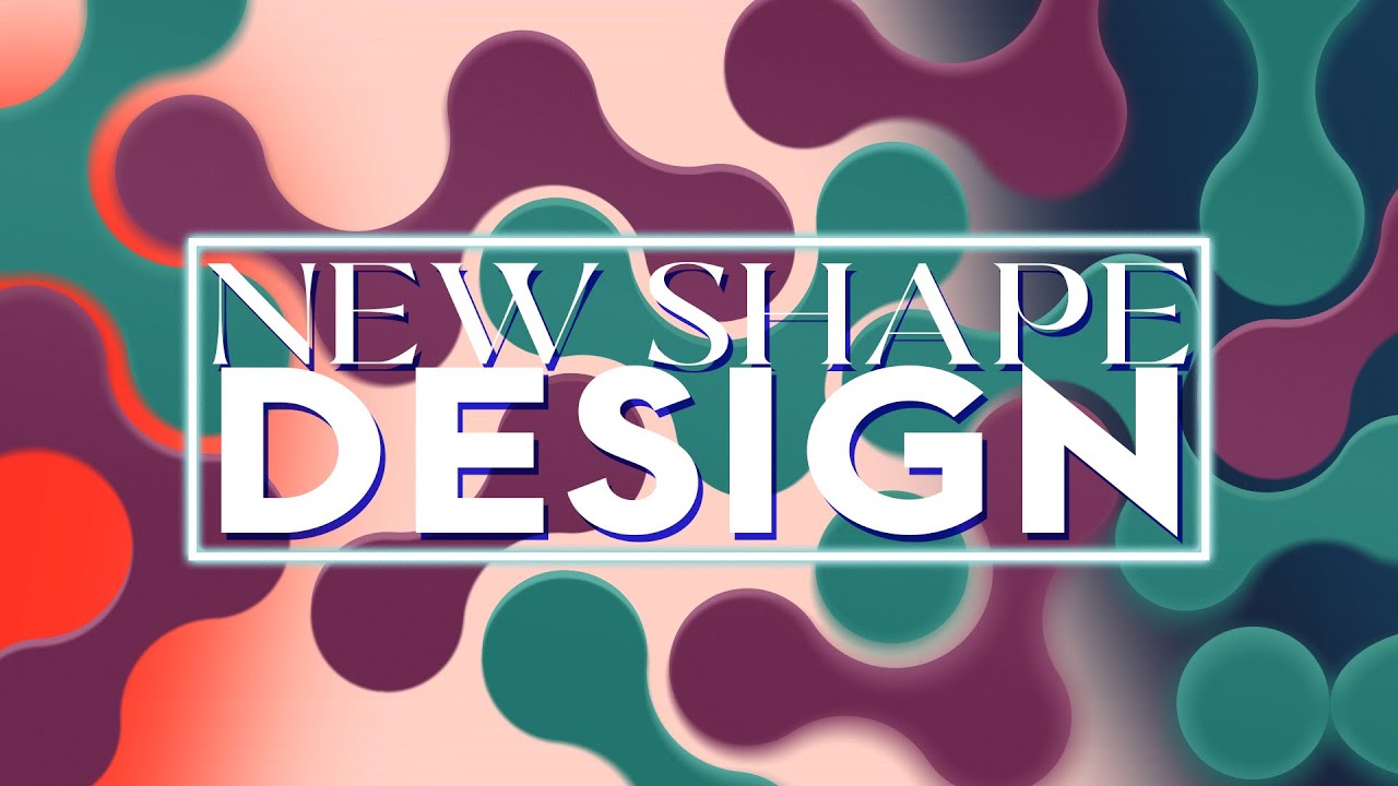 Exploring Modern Shapes Design | Basic illustrator tutorial |
