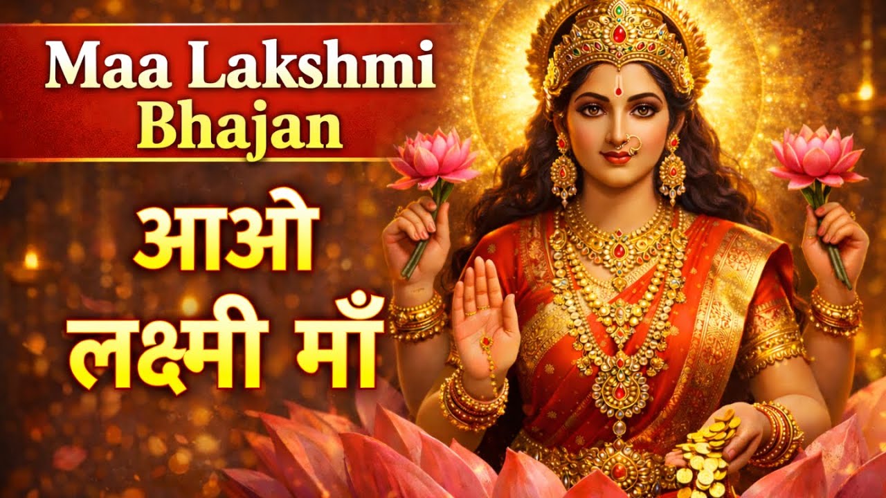 Maa Lakshmi Bhajan | माँ लक्ष्मी भजन | Aao Lakshmi Maa | आओ लक्ष्मी माँ |Peaceful Mahalakshmi Bhajan