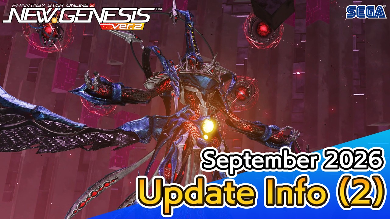 PSO2 NEW GENESIS September 2026 Update Information (2)