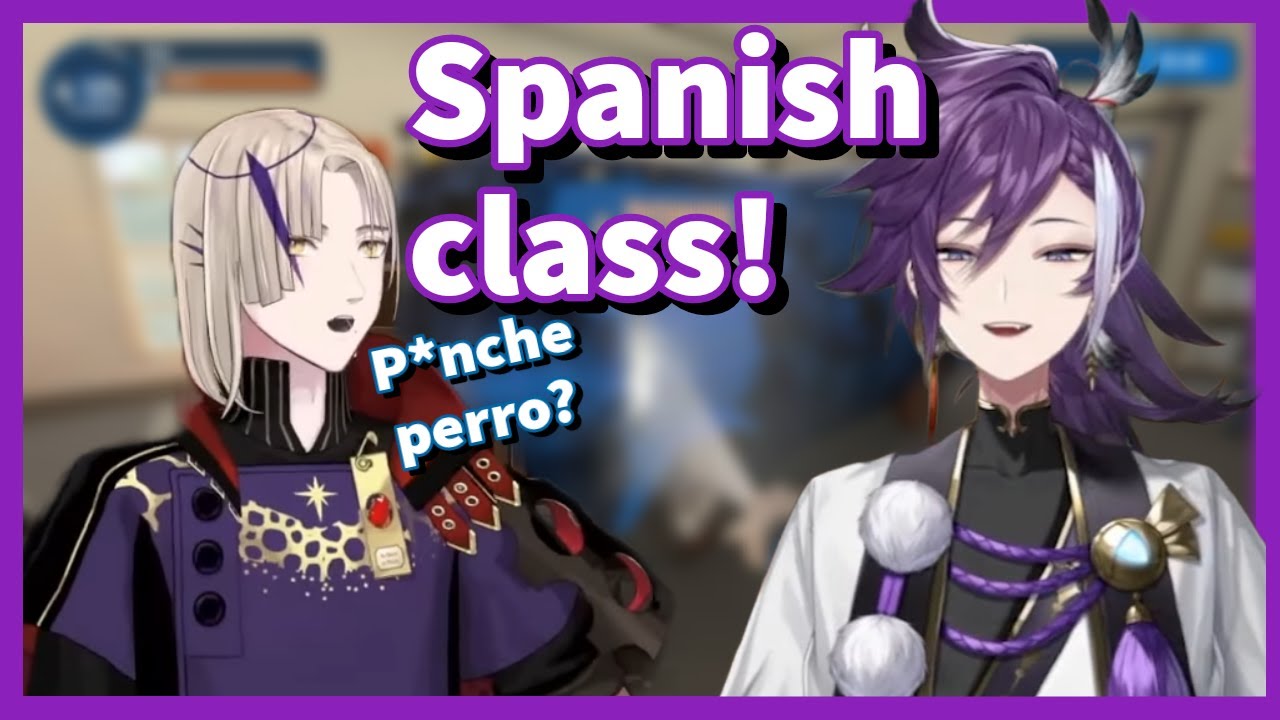 Hakka TEACHING Magni SPANISH on stream! (EN sub)【Holostars EN |Banzoin Hakka】