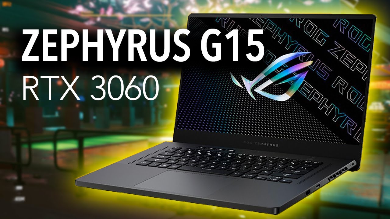 ASUS Zephyrus G15 RTX 3060 - 1440p Ryzen 9 Gaming Laptop Review