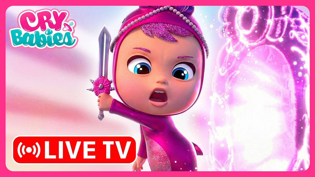🔴 ÉLŐ! Cry Babies Magyarul – Fantázia Szórakozás 🦄🪄 Teljes epizódok | Angol nyelvű rajzfil