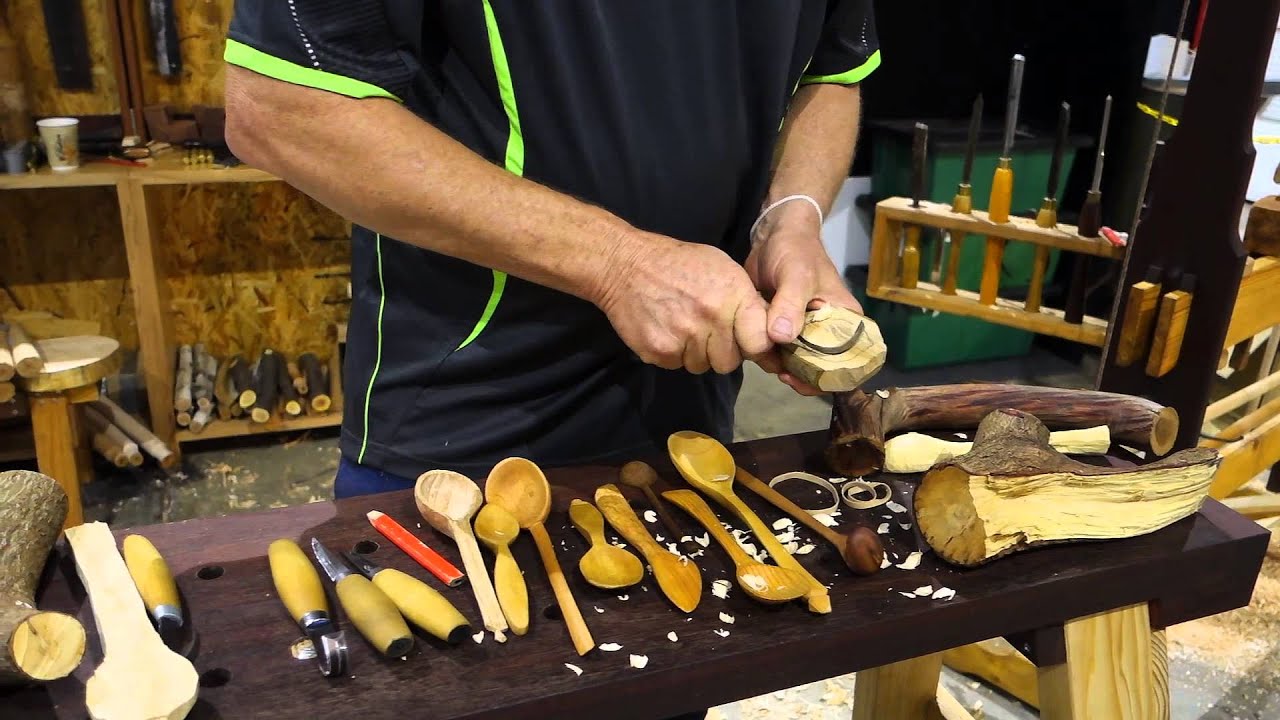 Carving Spoons: The Green Wood Way