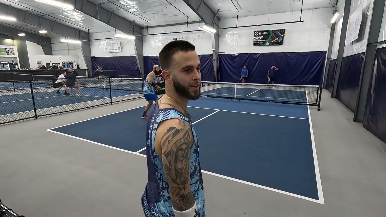 Tan and Ronin vs Matt and Nick (11-3) Tournament Camp Pickleball Sleighbell Slam 2025