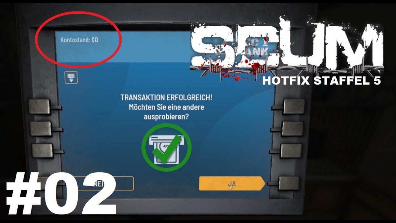 SCUM - Steffi klaut Scummis #02 Hotfix #staffel5