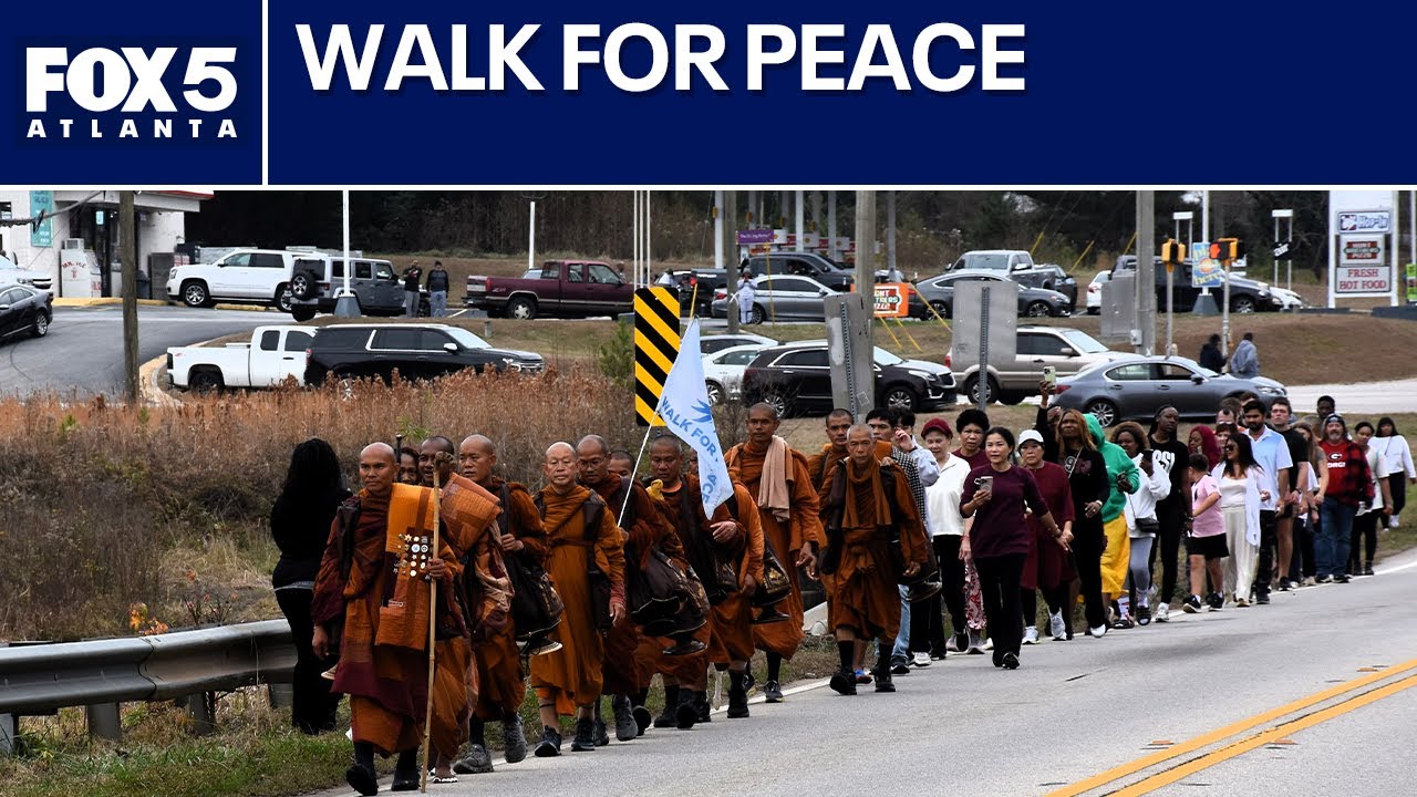 Walk for Peace arrives in LaGrange, Georgia | FOX 5 News