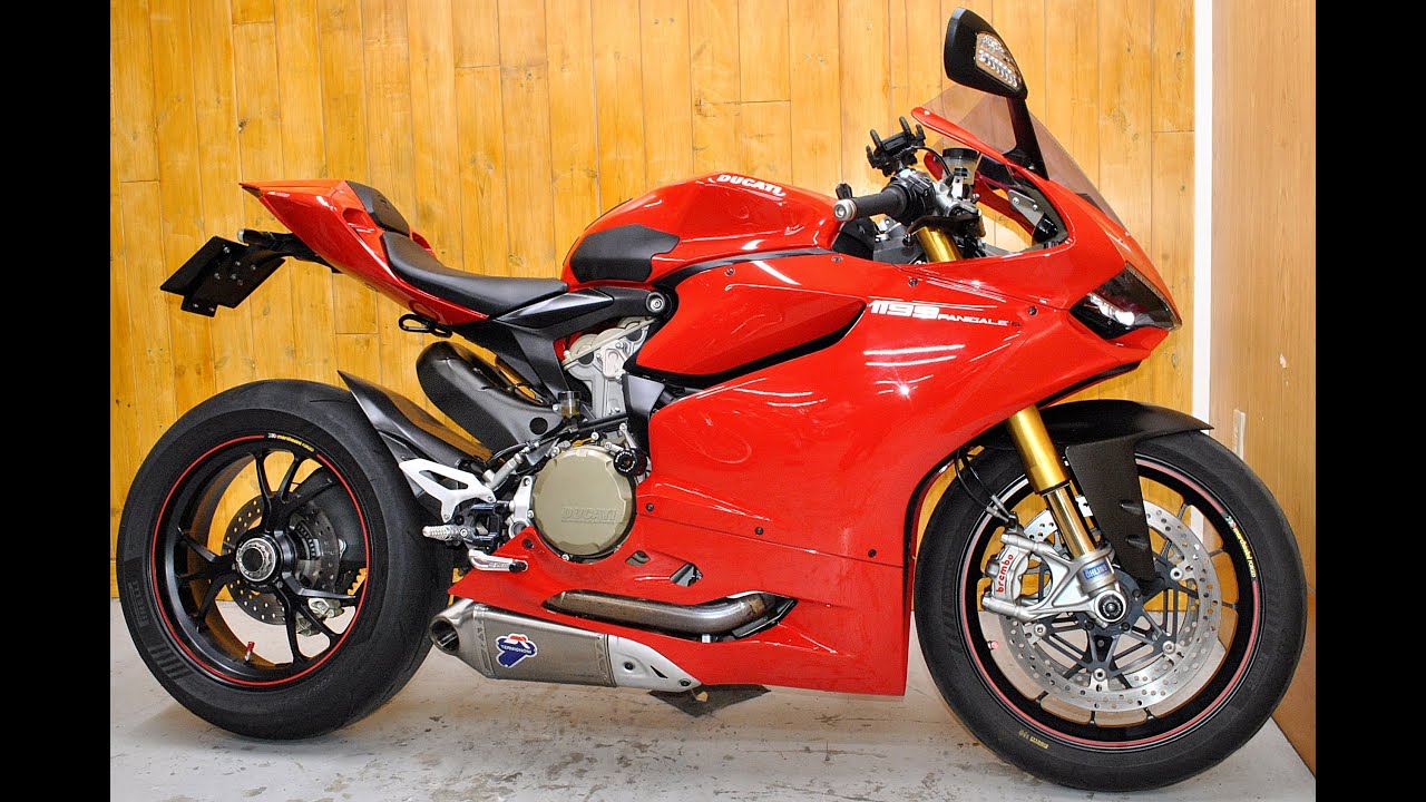 Ducati 1199PanigaleS TERMIGNONI muffler sound and details.ドゥカティ１１９９パニガーレＳ詳細・テルミニョーニマフラー音